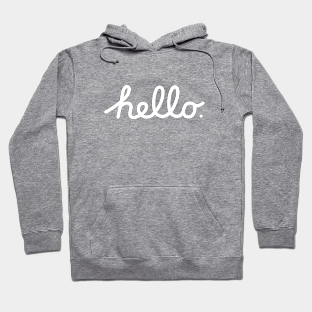 Hello: The Macintosh Office Hoodie by First Things First